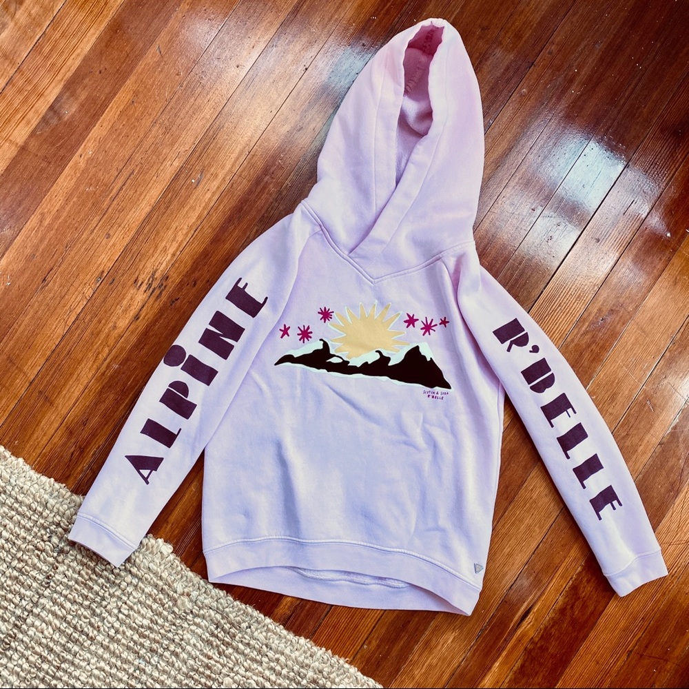 Scotch & Soda Cotton Blend Alpine Rebelle Hoodie
